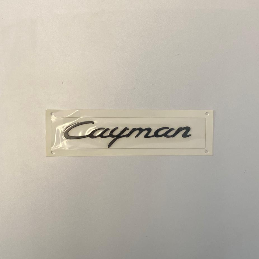 Vogue Industries Porsche Cayman Badge