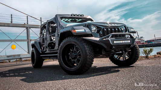 LB-WORKS x FAIRLINE Jeep Wrangler (JL) Complete Body Kit (For Unlimited Sahara and Unlimited Rubicon)