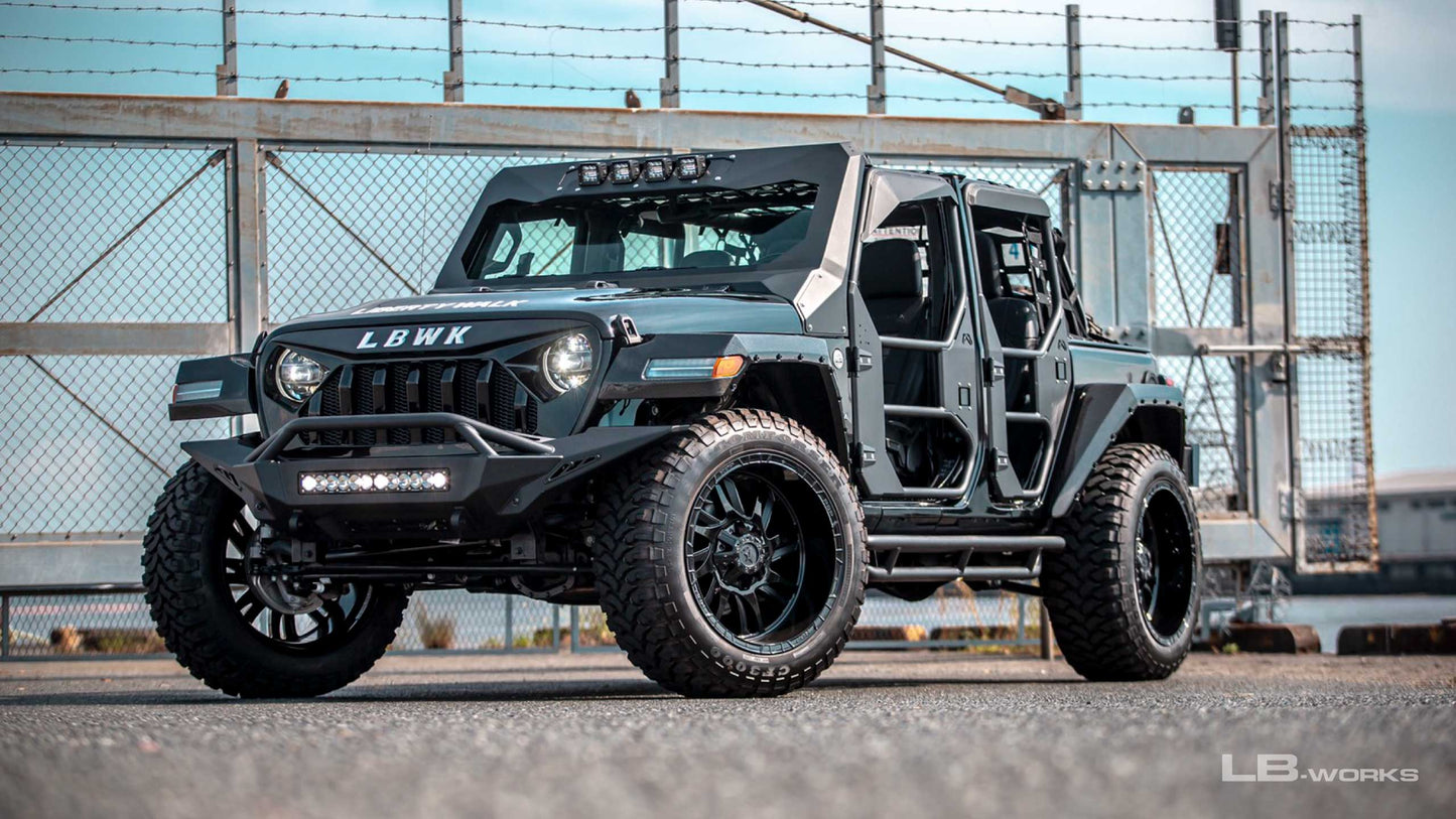 LB-WORKS x FAIRLINE Jeep Wrangler (JL) Complete Body Kit (For Unlimited Sahara and Unlimited Rubicon)