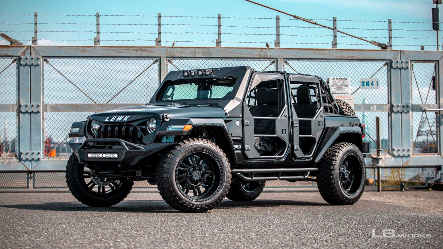 LB-WORKS x FAIRLINE Jeep Wrangler (JL) Complete Body Kit (For Unlimited Sahara and Unlimited Rubicon)
