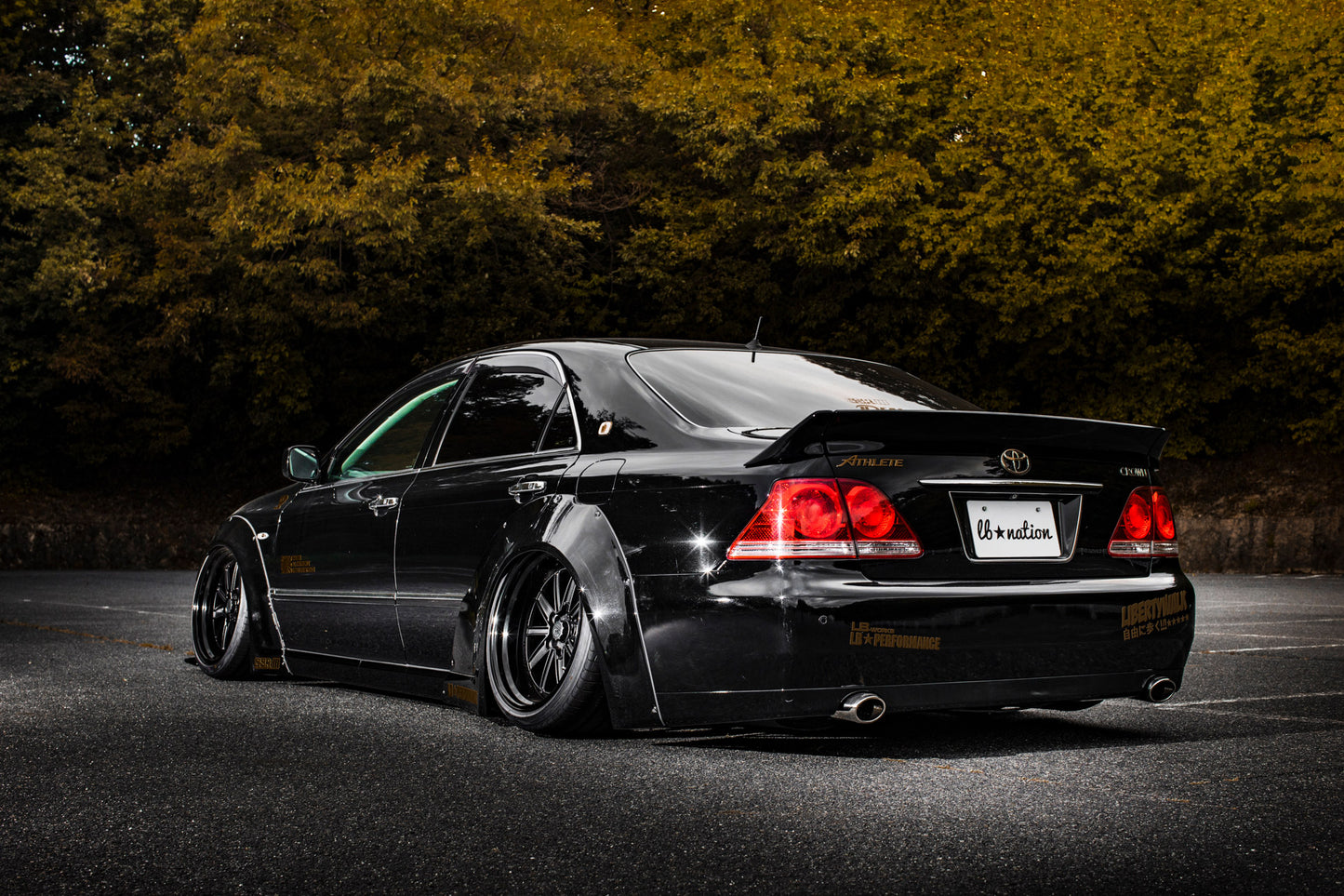 lb★nation x K-BREAK WORKS Toyota 18 Crown Complete Body Kit