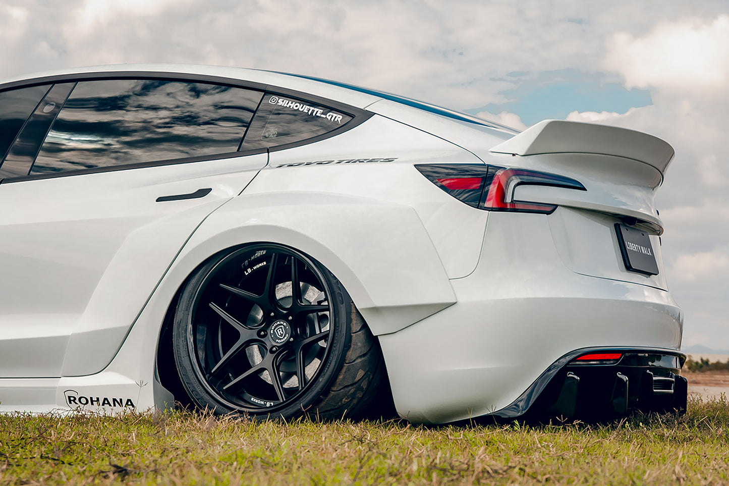 LB Tesla Model 3 Complete Body Kit ver 2