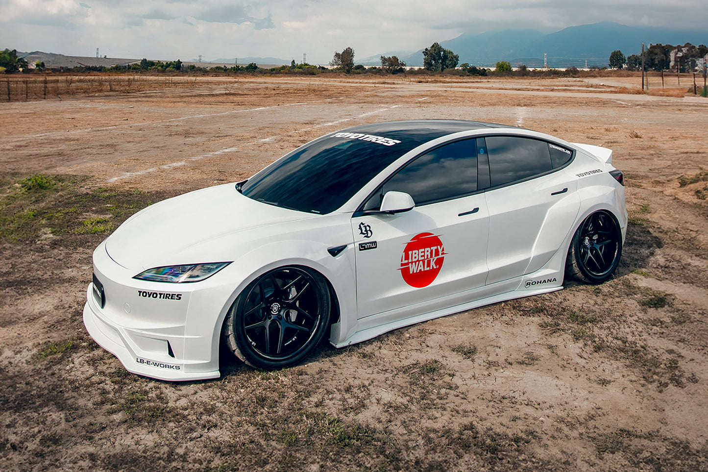 LB Tesla Model 3 Complete Body Kit ver 2