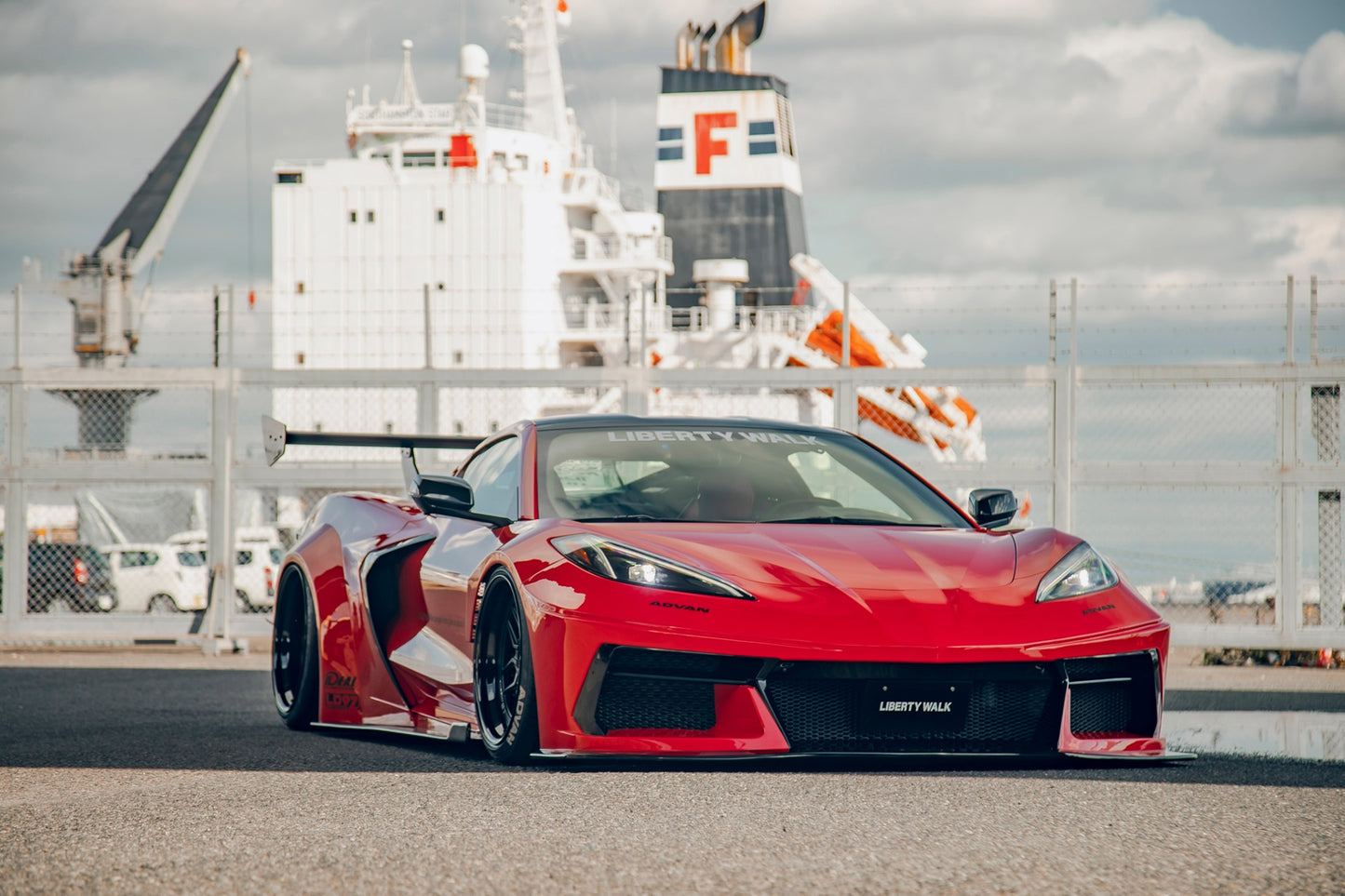 LB-Silhouette WORKS Chevrolet Corvette C8 Complete Body Kit