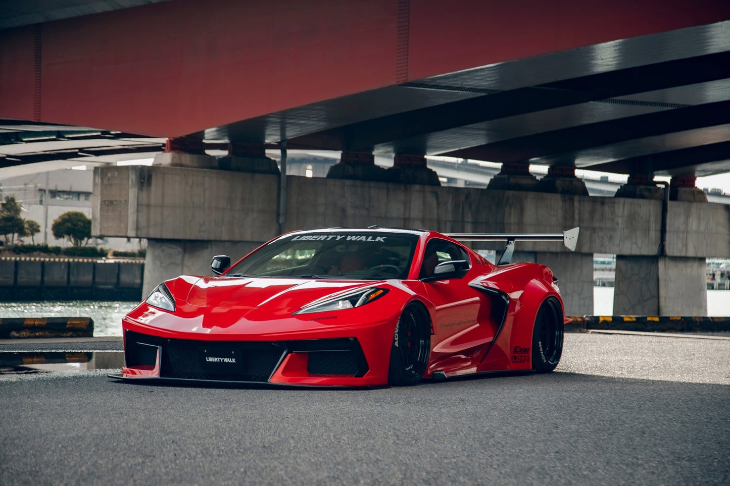 LB-Silhouette WORKS Chevrolet Corvette C8 Complete Body Kit