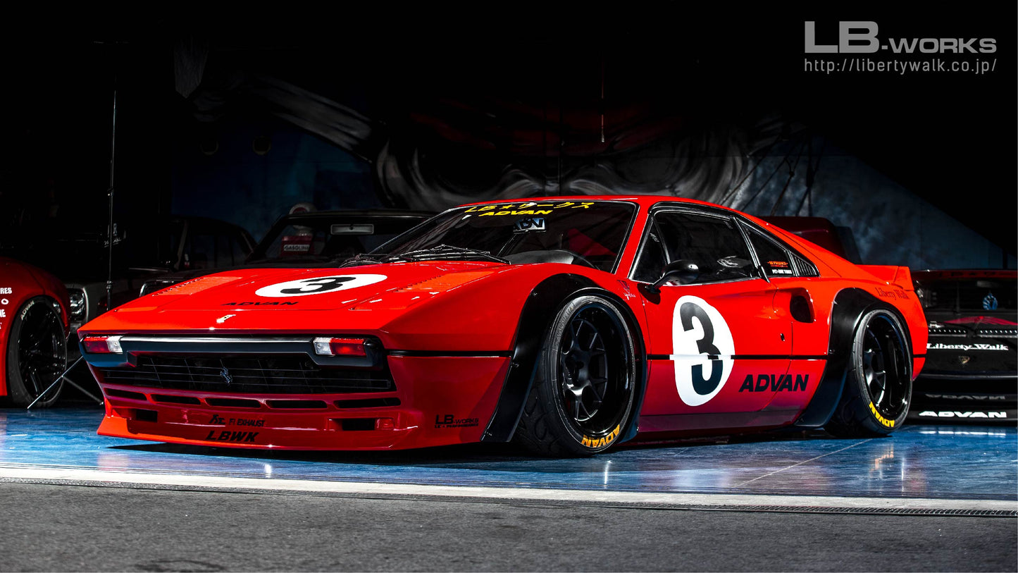 LB-WORKS Ferrari 308GTB Complete Body Kit