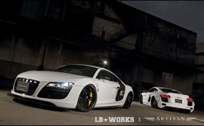 LB★PERFORMANCE Audi R8 V8 Complete Body Kit