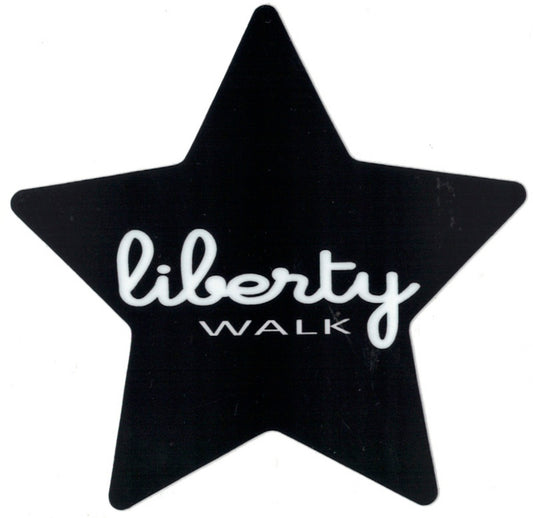 ⭐️Limited Liberty Walk Sticker - LBSTARBLK