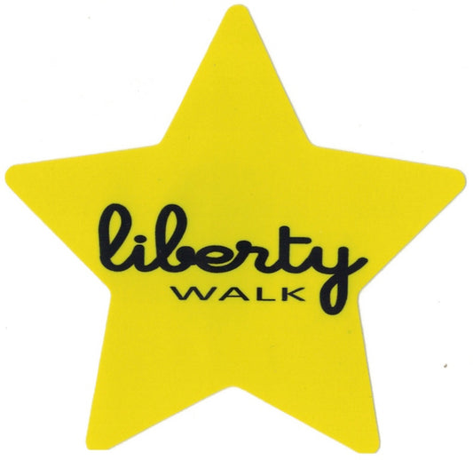 ⭐️Limited Liberty Walk Sticker -LBSTARYLW