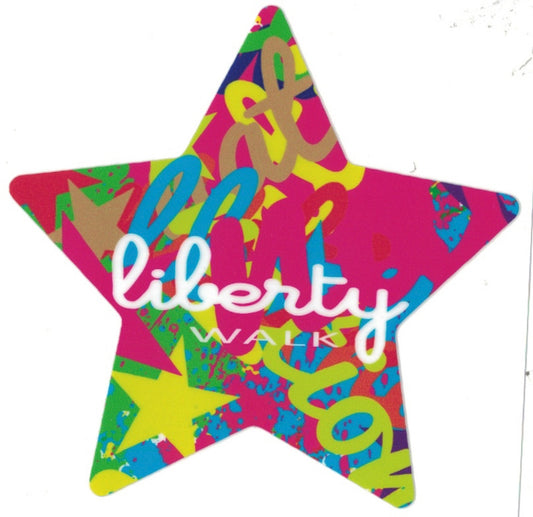 ⭐️Limited Liberty Walk Sticker - LBSTARMULTI