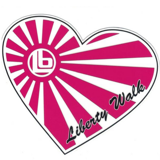 ⭐️Limited Liberty Walk Sticker - LBHEARTS3