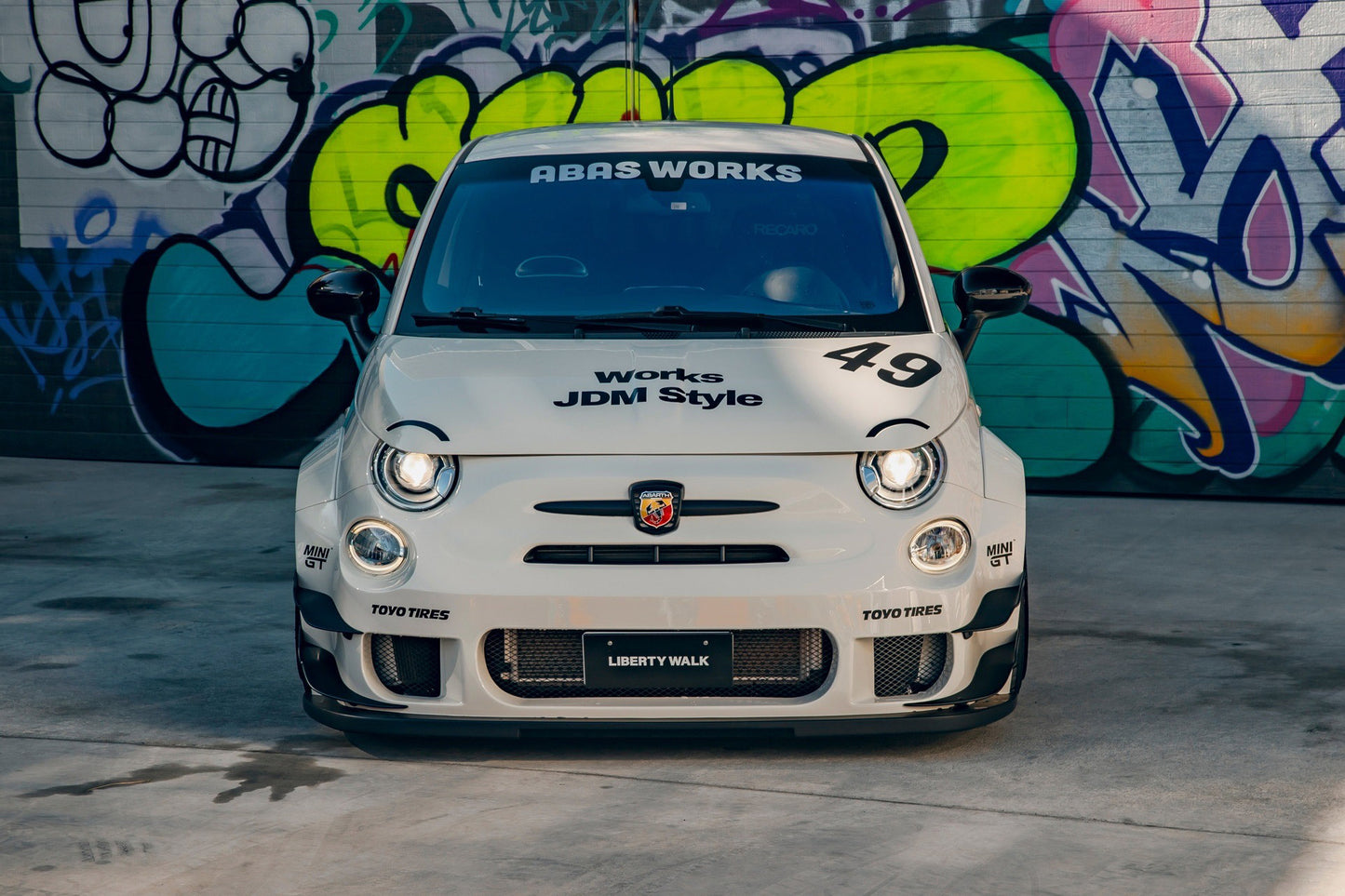 LB-WORKS x Abas Works Abarth 595 Complete Body kit