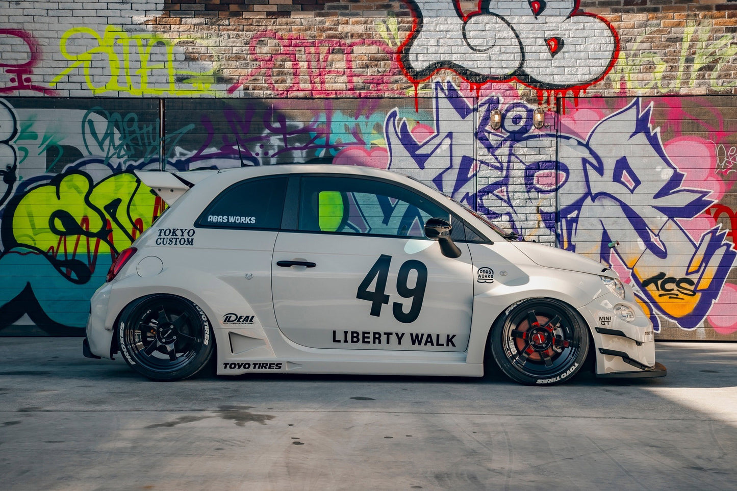 LB-WORKS x Abas Works Abarth 595 Complete Body kit