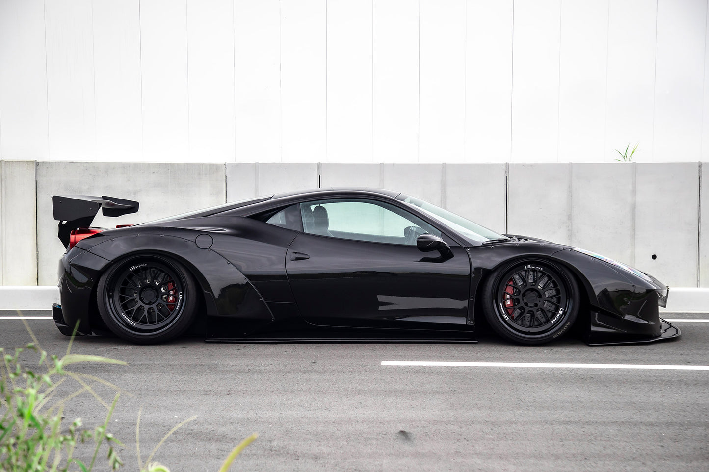 LB-WORKS Ferrari 458 Full Bumper Complete Body Kit ver 1