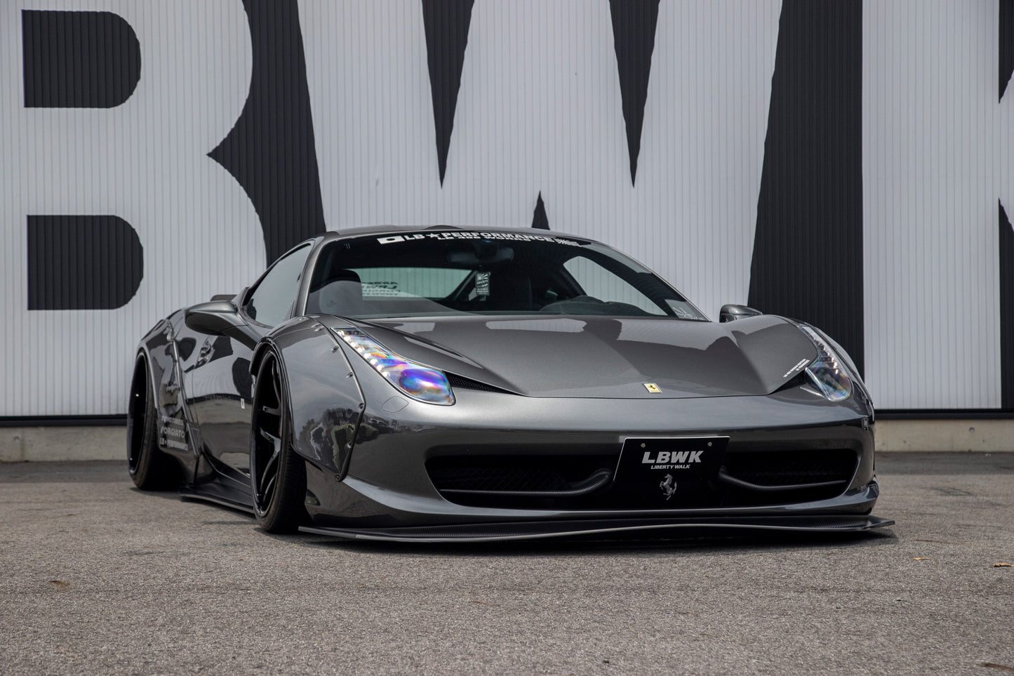 LB-WORKS Ferrari 458 Full Bumper Complete Body Kit ver 1