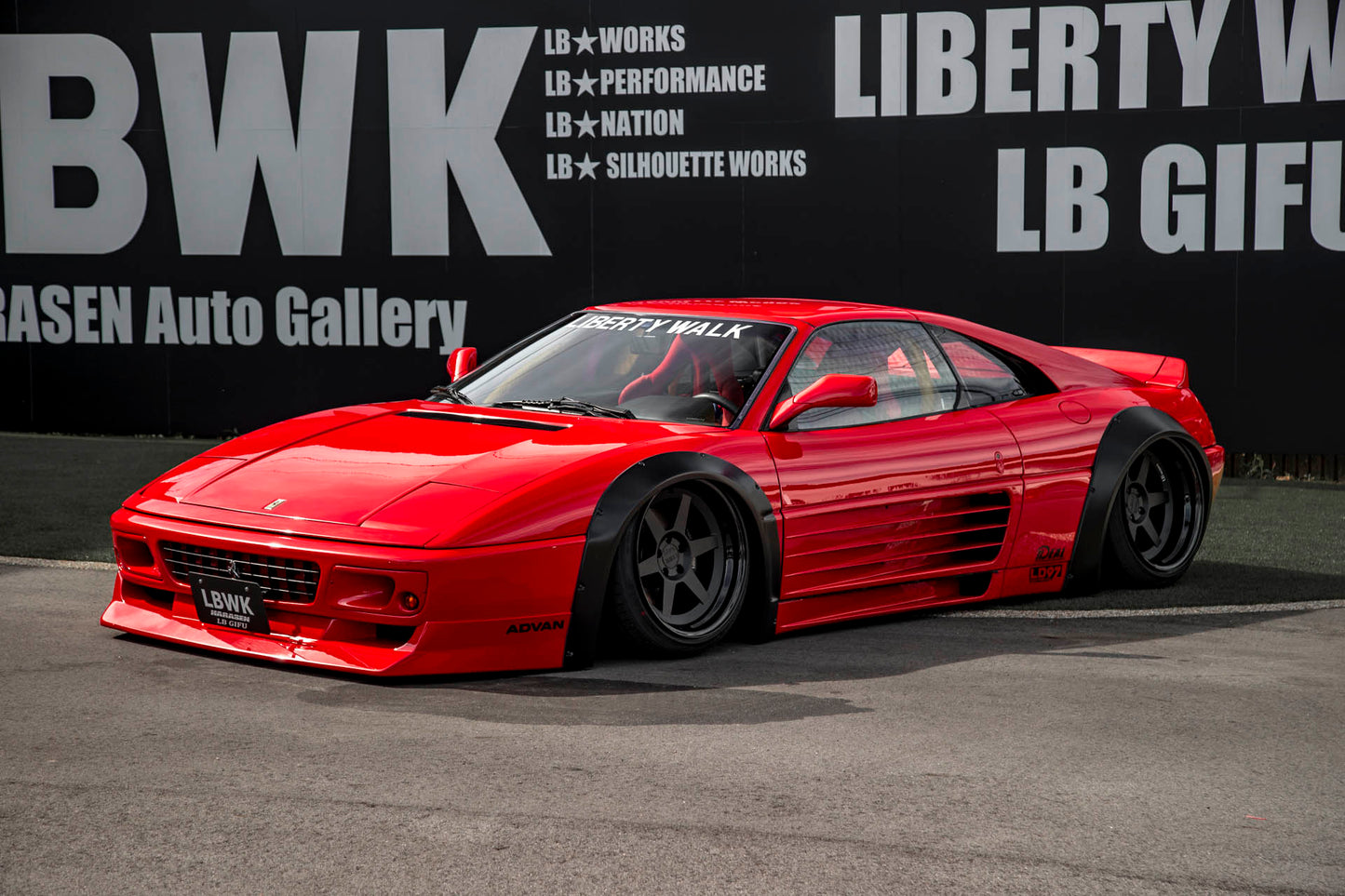 LB-WORKS Ferrari 348 Complete Body Kit