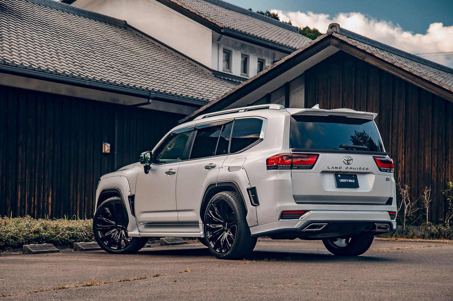 LB-WORKS Toyota Land Cruiser 300 Premium Complete Body Kit (with Bonnet Hood)