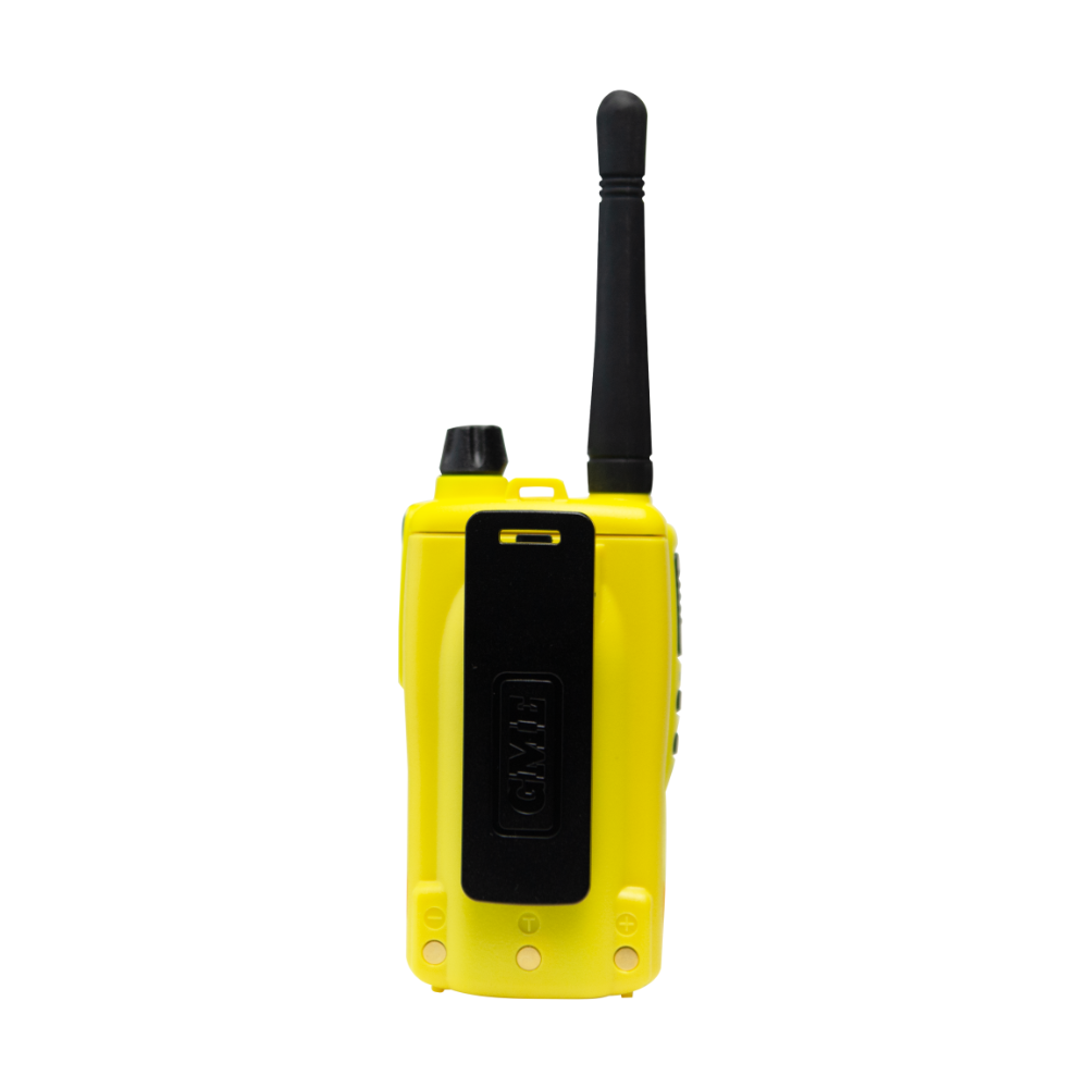 GME TX6165XY 5/1 Watt IP67 UHF CB Handheld Radio - Yellow