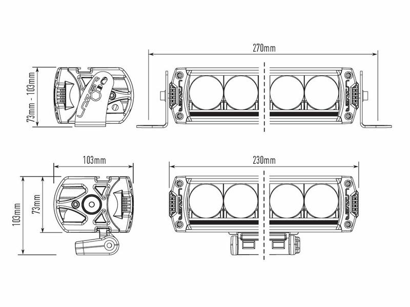 Lazer Lamps - Triple-R Range