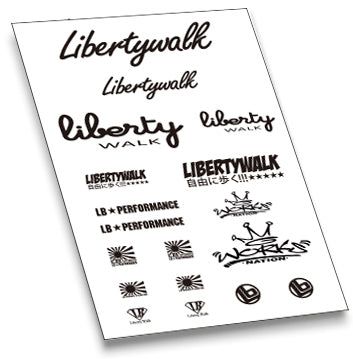 ⭐️Limited Liberty Walk Sticker Pack - LBPACK0002