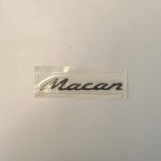 Porsche Macan Badge