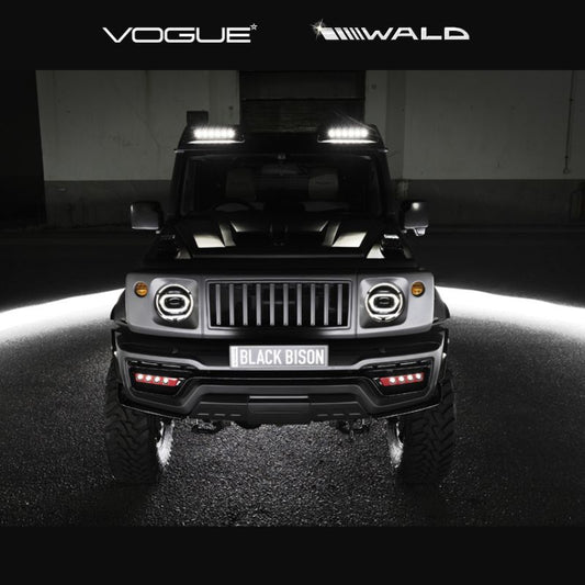 Jimny 2018+ 4-Piece Set (Front Bumper+Rear Bumper+Fenders+Front Grille)