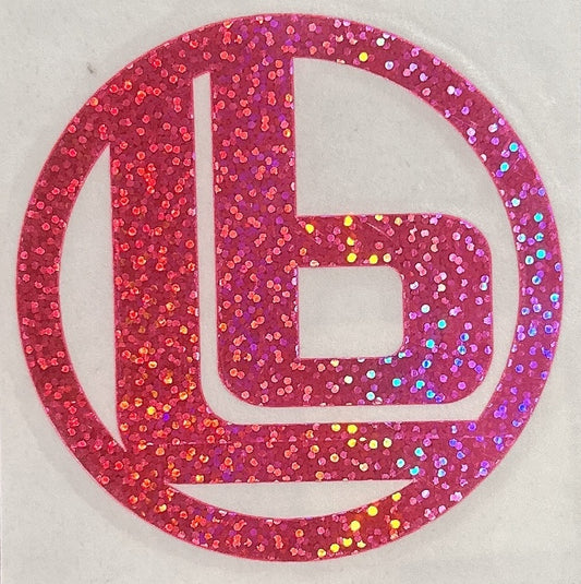 ⭐️Limited Glittery Liberty Walk Sticker - LBGLIPINK