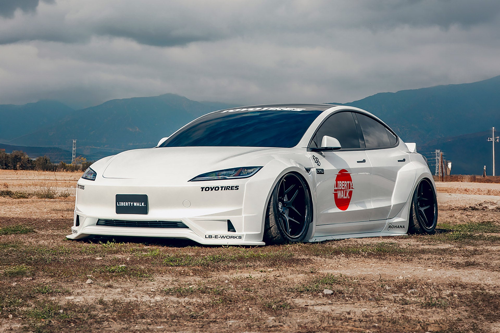 LB E WORKS Tesla Model 3 Complete Body Kit ver 2 – Vogue Industries