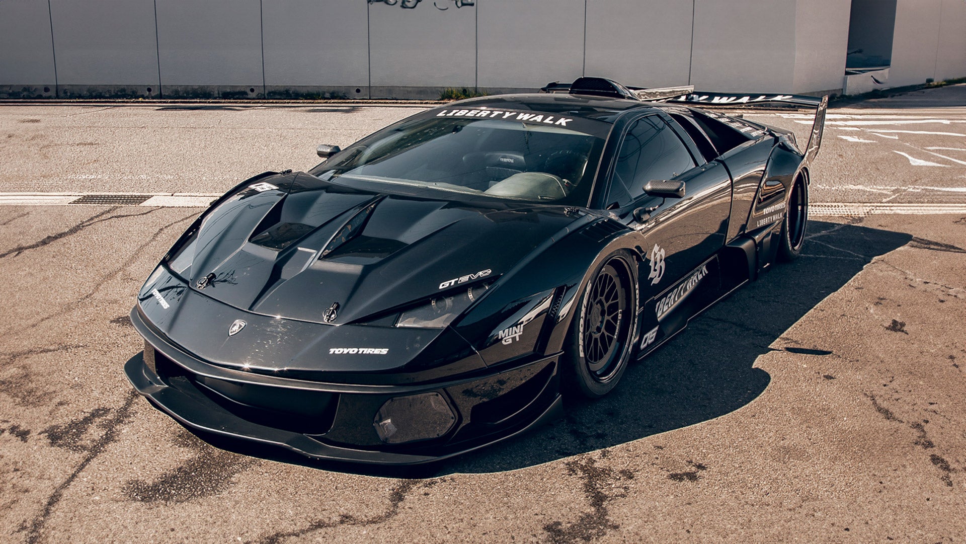 LB-Silhouette WORKS Lamborghini Murcielago GT Evo Complete Body Kit ...