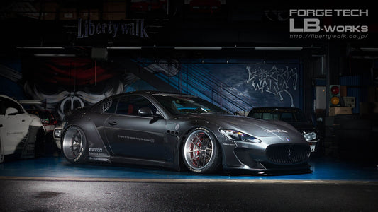 LB-WORKS Maserati GranTurismo Complete Body Kit (MC stradale)