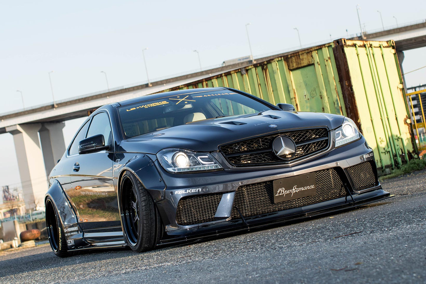 LB-WORKS Mercedes-Benz C63 Coupe W204 Complete Body Kit