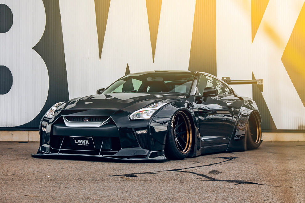 LB-WORKS Nissan GT-R R35 Type1.5 Complete Body Kit ver 1 (Full bumper ...