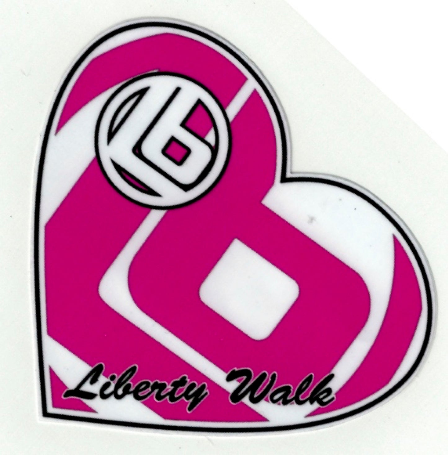 ⭐️Limited Liberty Walk Sticker - LBHEARTS2