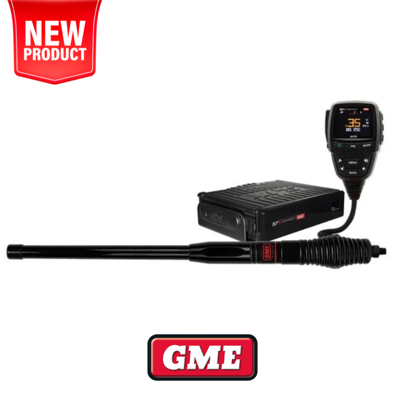 GME XRS™ 375 4WD UHF Radio & Antenna Pack