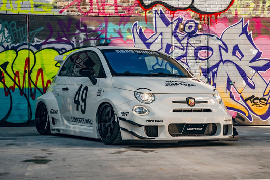 LB-WORKS x Abas Works Abarth 595 Complete Body kit