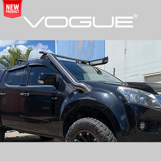 Vogue Industries Izuzu DMAX 2018-2020 Stainless Snorkel (Short/Mid Entry)