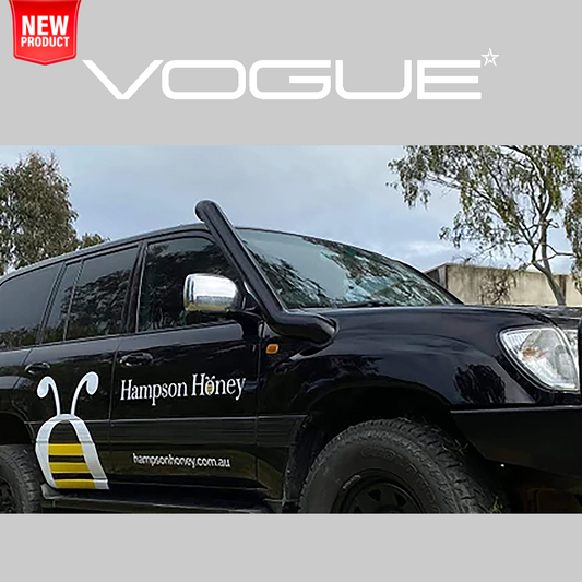 Vogue Industries Toyota 100/105 Series Stainless Snorkel (4")