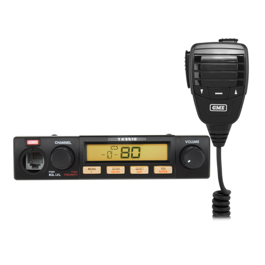 GME TX3510S 5 Watt Compact UHF CB Radio with ScanSuite™