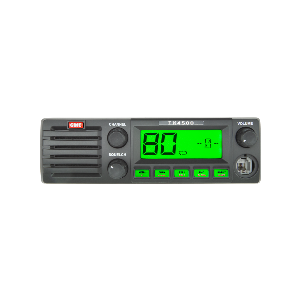 GME TX4500S 5 Watt DIN Mount UHF CB Radio with ScanSuite™