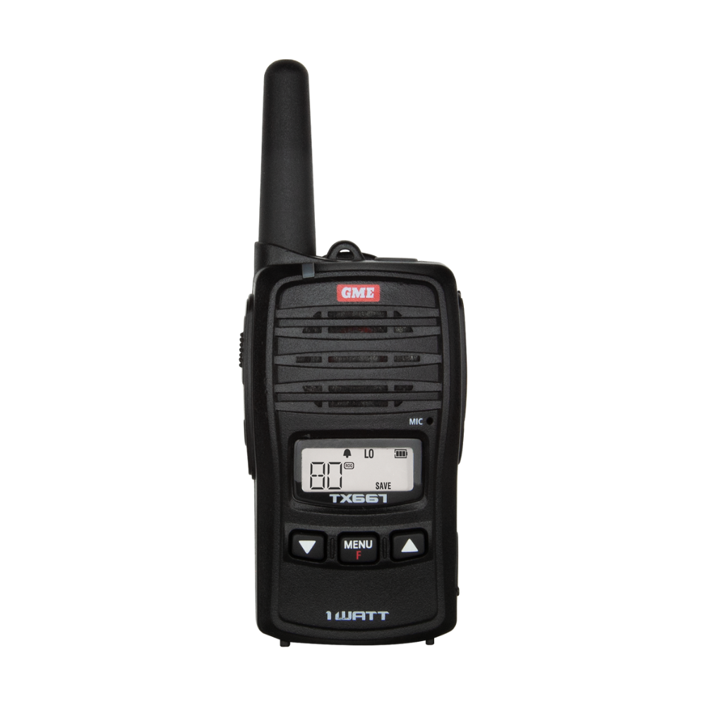 GME TX667 1 Watt UHF CB Handheld Radio