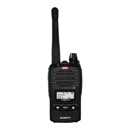 GME TX677 2 Watt UHF CB Handheld Radio