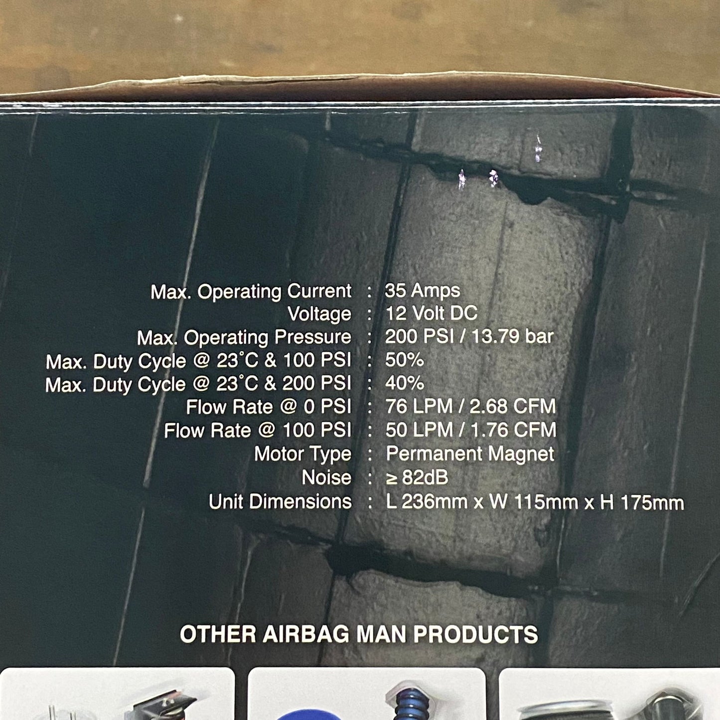 Airbag Man Air Supply Kit w/ AC8110 & 1 Gallon Air Tank - 12 Volt